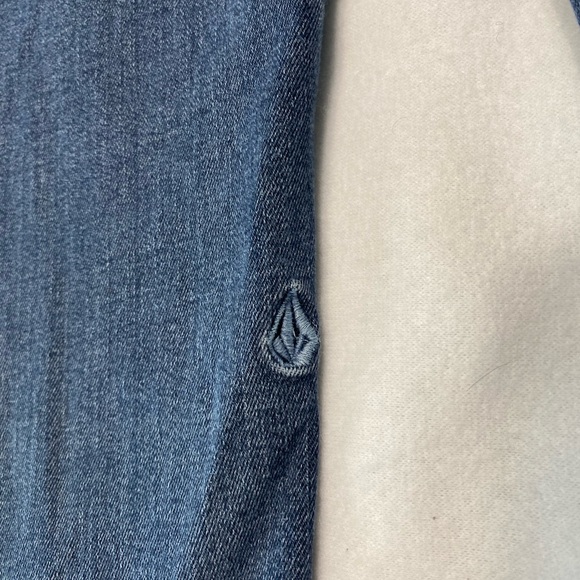 Volcom 2x4 Skinny Stretch Dark Wash Jeans Size 29 #0760 - Picture 3 of 8